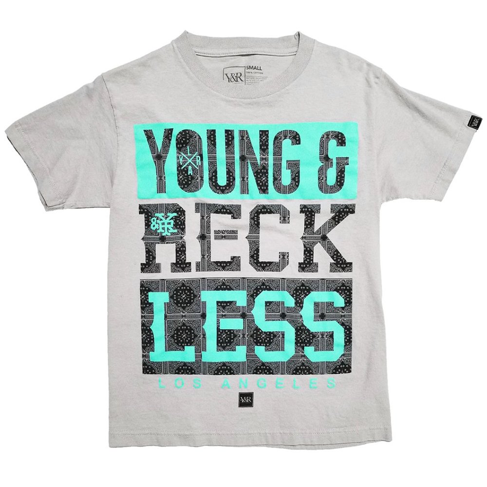Young & Reckless Graphic T-Shirt - Size Small